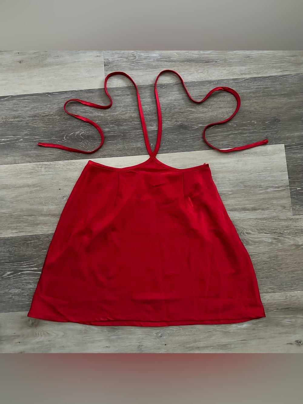 Rumor Red Halter Top XXS